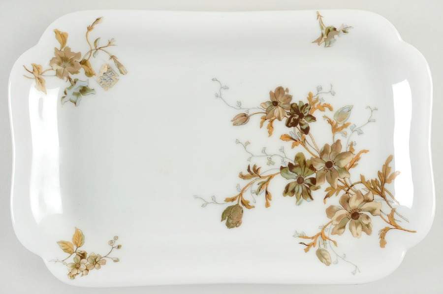 Schleiger 1154 10" Rectangular Serving Platter by Haviland-1
