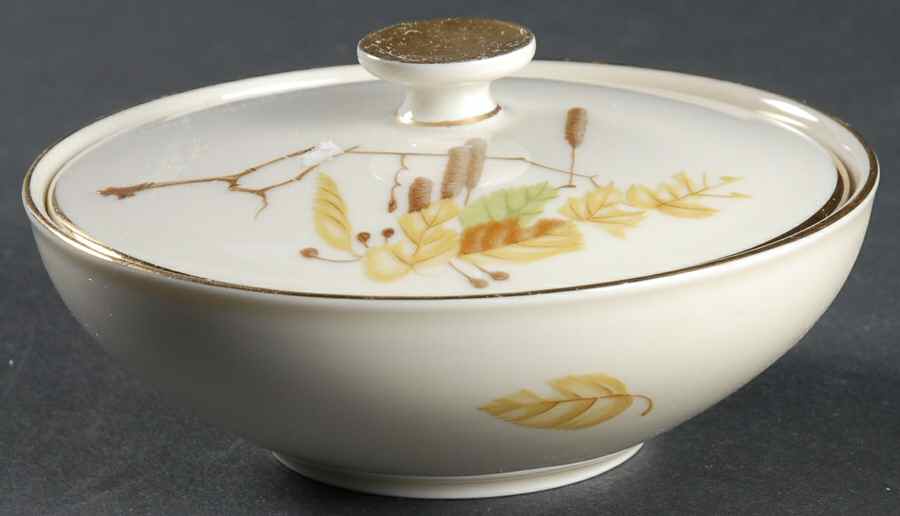 AUTUMN Sugar Bowl & Lid by Heinrich - H&C-1