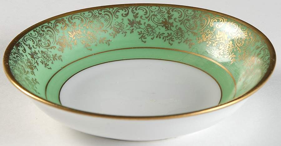 HUT301 Green Fruit/Dessert (Sauce) Bowl by Hutschenreuther-1