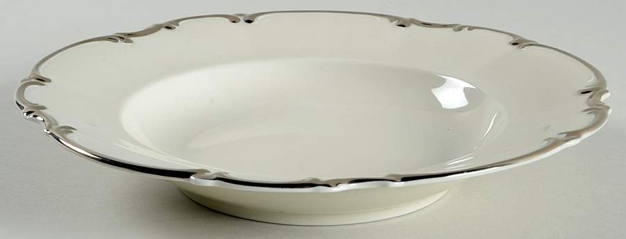Revere (Cream) Rim Soup Bowl by Hutschenreuther-1