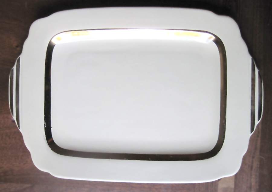 HLC973 13" Oval Serving Platter by Homer Laughlin -1