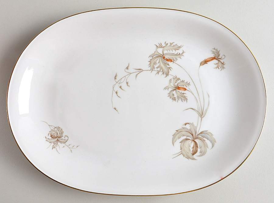 17525 13" Oval Serving Platter by Heinrich - H&C-1