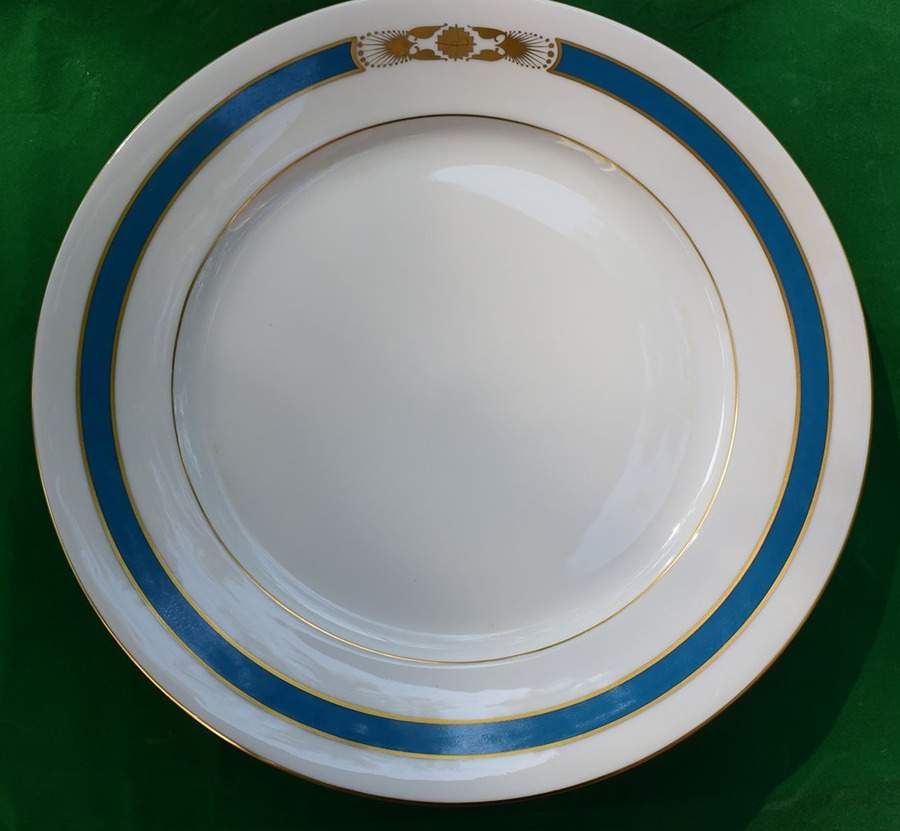 D'Or Blue Dinner Plate by Herend-1