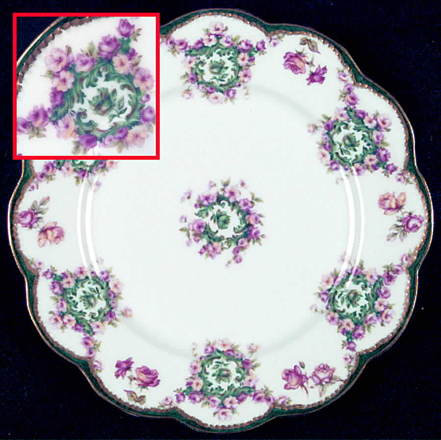 H909 Luncheon Plate by Haviland-1