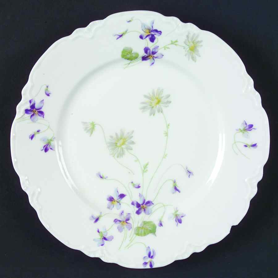 Schleiger 453h Luncheon Plate by Haviland-1