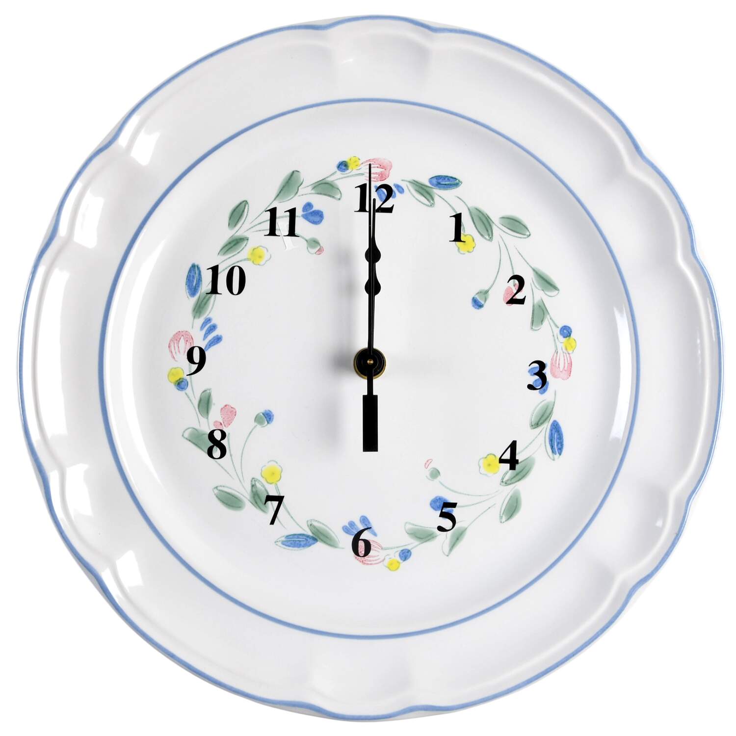 Floral Expressions (Mexico, No Center) 1-2" depth  Clock Plate HC by Hearthside-1