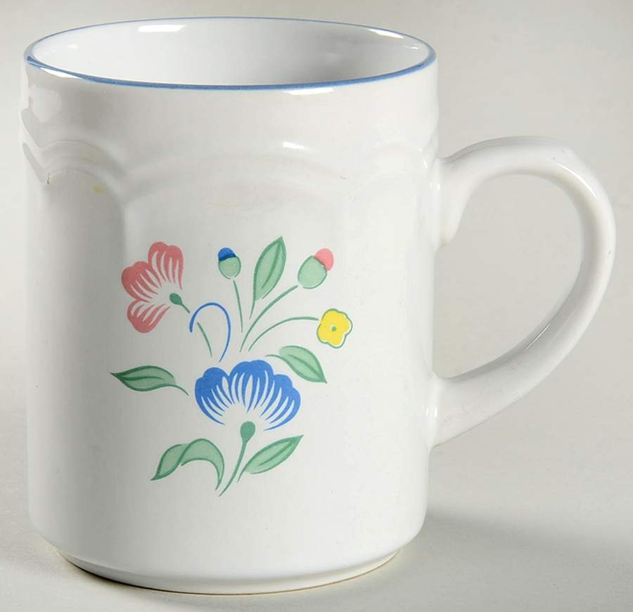 Floral Expressions (Mexico, No Center) Mug by Hearthside-1