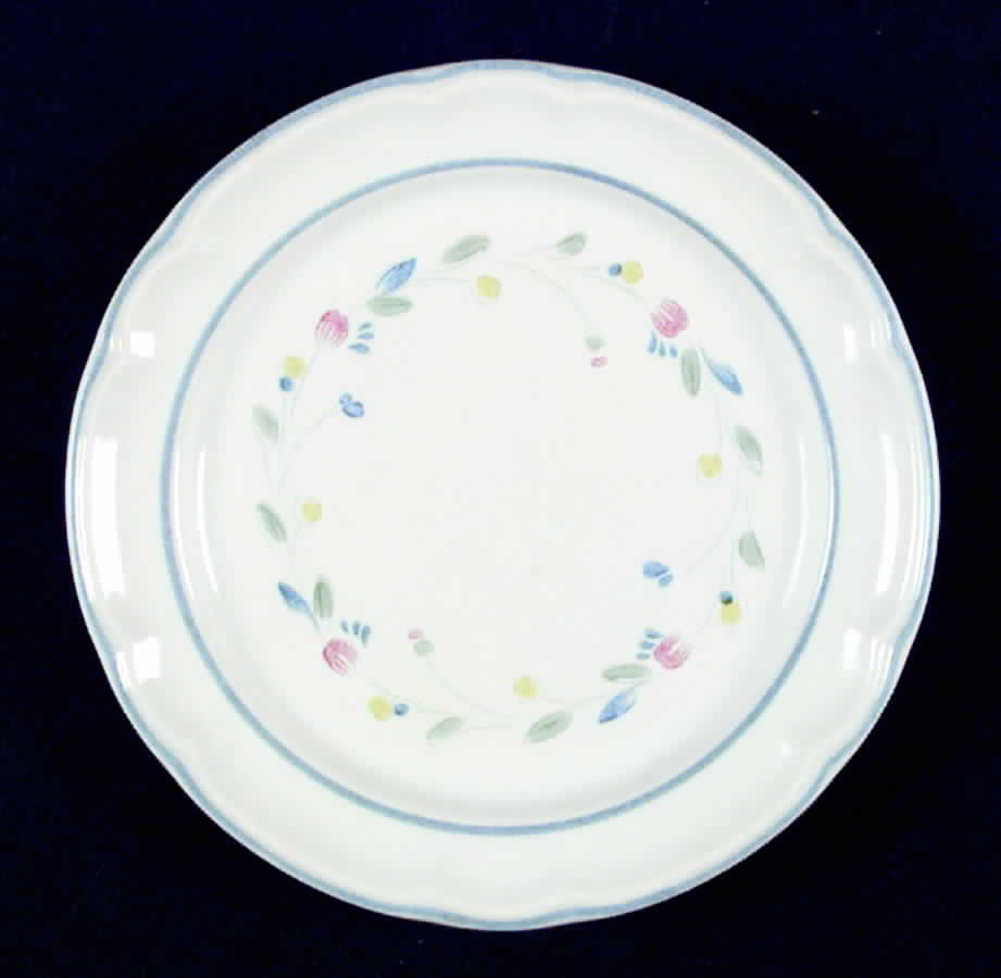 Floral Expressions (Mexico, No Center) Salad Plate by Hearthside-1