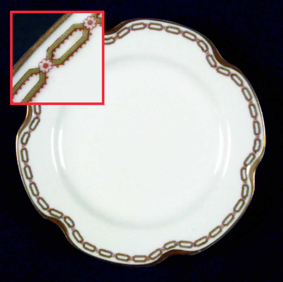 Schleiger 588-4 Bread & Butter Plate by Haviland-1