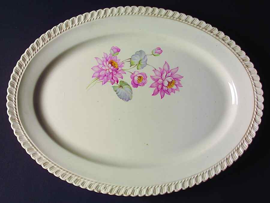 HAR58 15" Oval Serving Platter by Harker-1