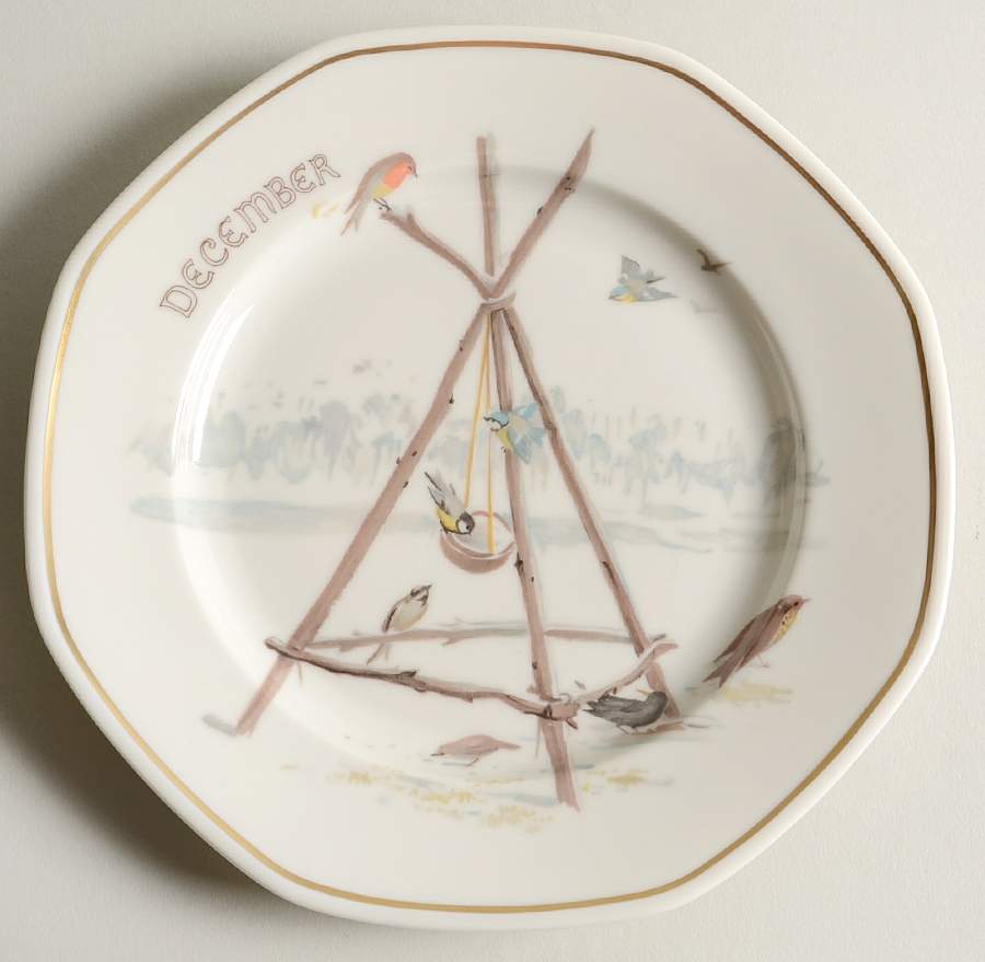 The Country Diary of An Edwardian Lady Salad Plate by Heinrich - H&C-1