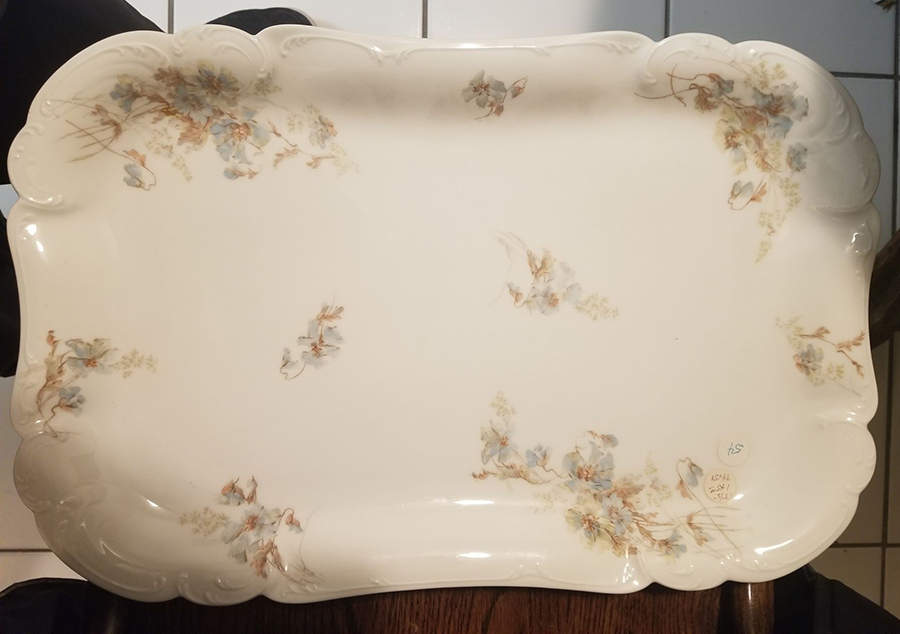 Schleiger 54 18" Rectangular Serving Platter by Haviland-1