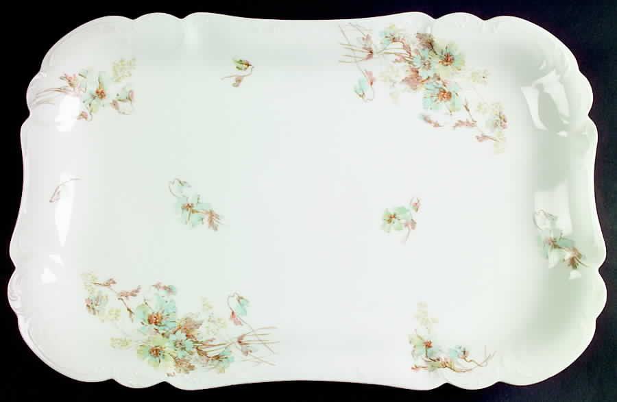 Schleiger 54 16" Rectangular Serving Platter by Haviland-1