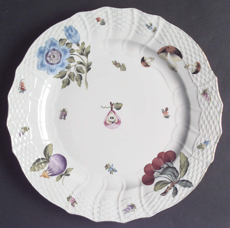 Fruits Necker Dinner Plate by Herend-1