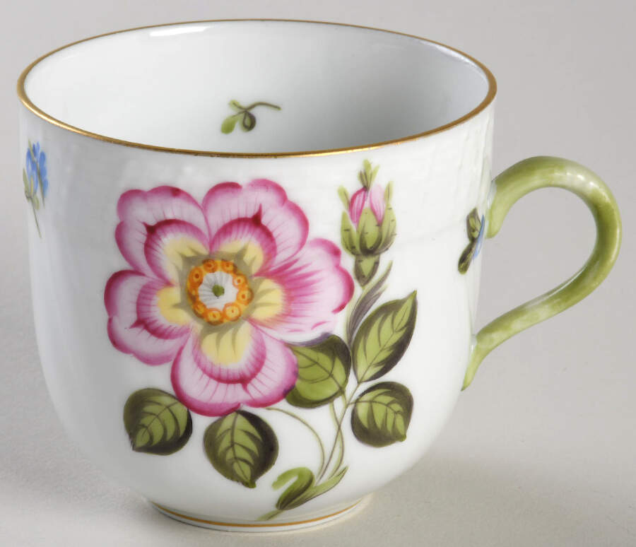 Fruits Necker Flat Demitasse Cup by Herend-1