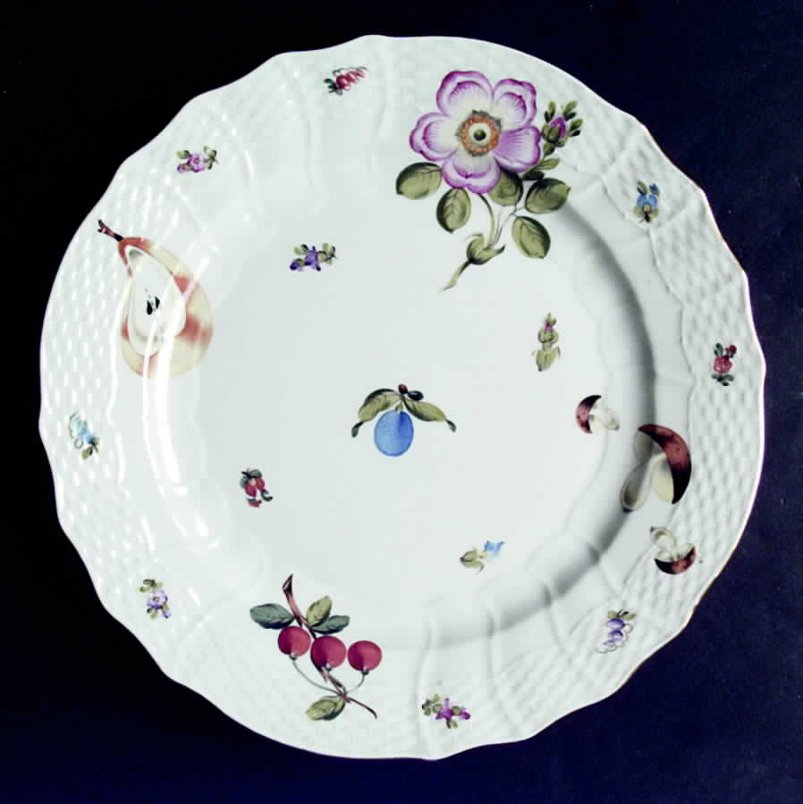 Fruits Necker Service Plate (Charger) by Herend-1