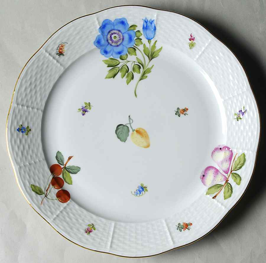 Fruits Necker Dinner Plate by Herend-1