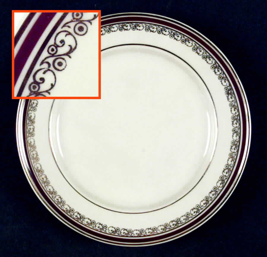 HUT709 Bread & Butter Plate by Hutschenreuther-1