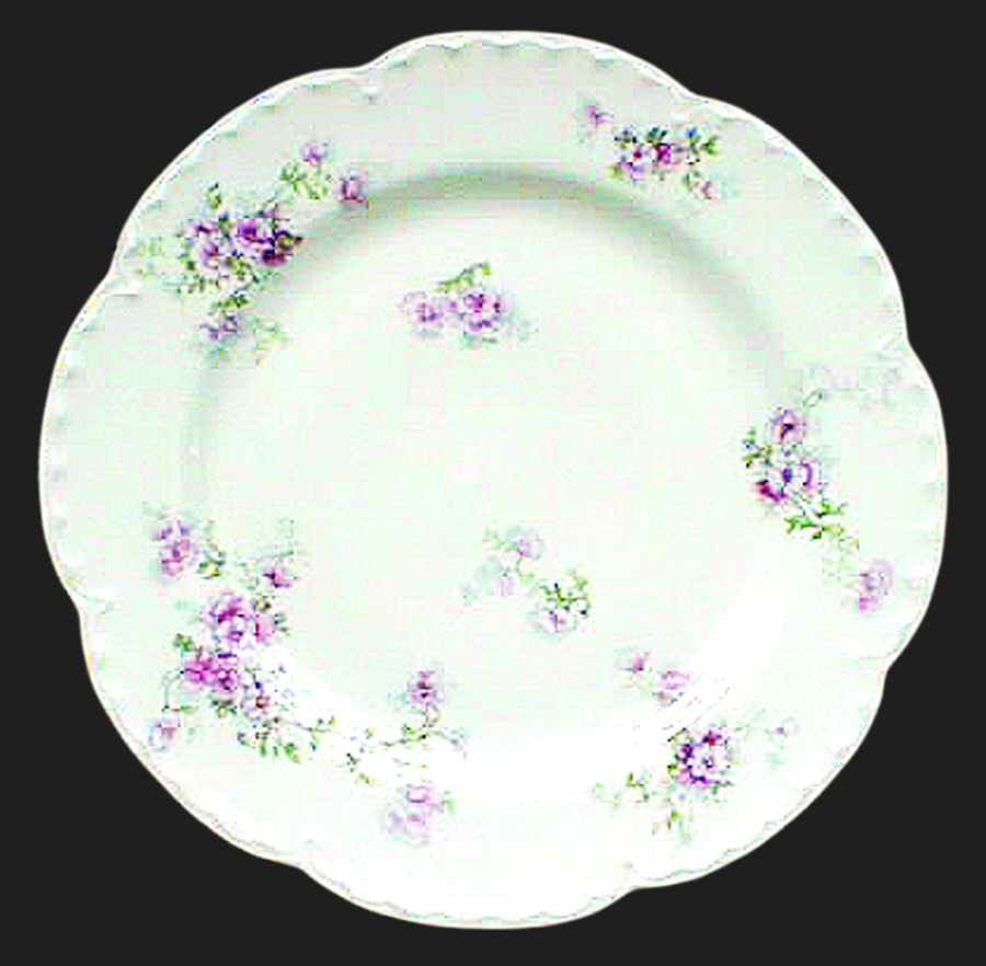 Schleiger 1173b Coupe Salad Plate by Haviland-1