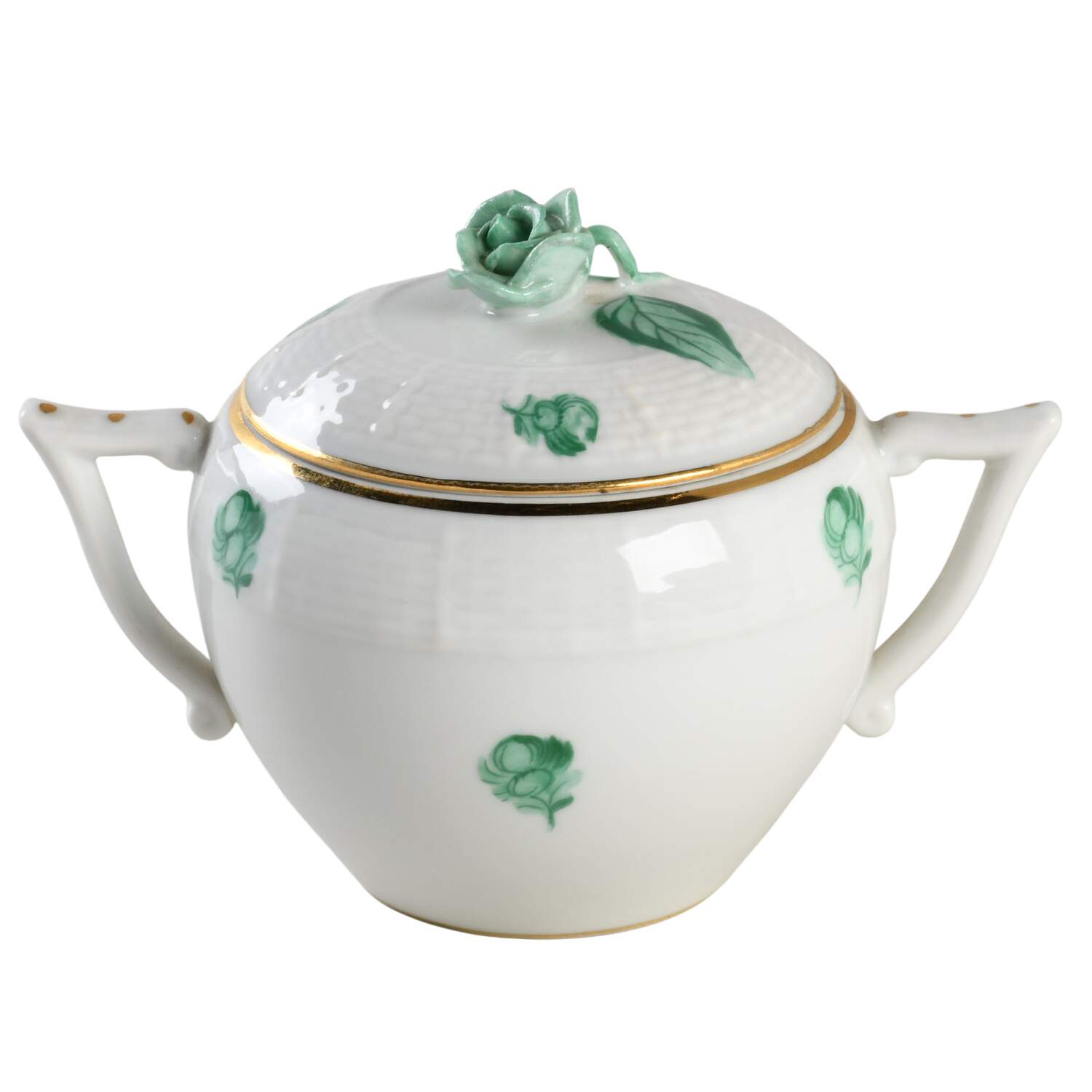 HER20 Sugar Bowl & Lid by Herend-1