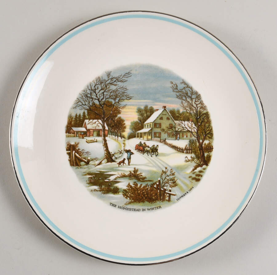 FP221 Luncheon Plate by Homer Laughlin -1