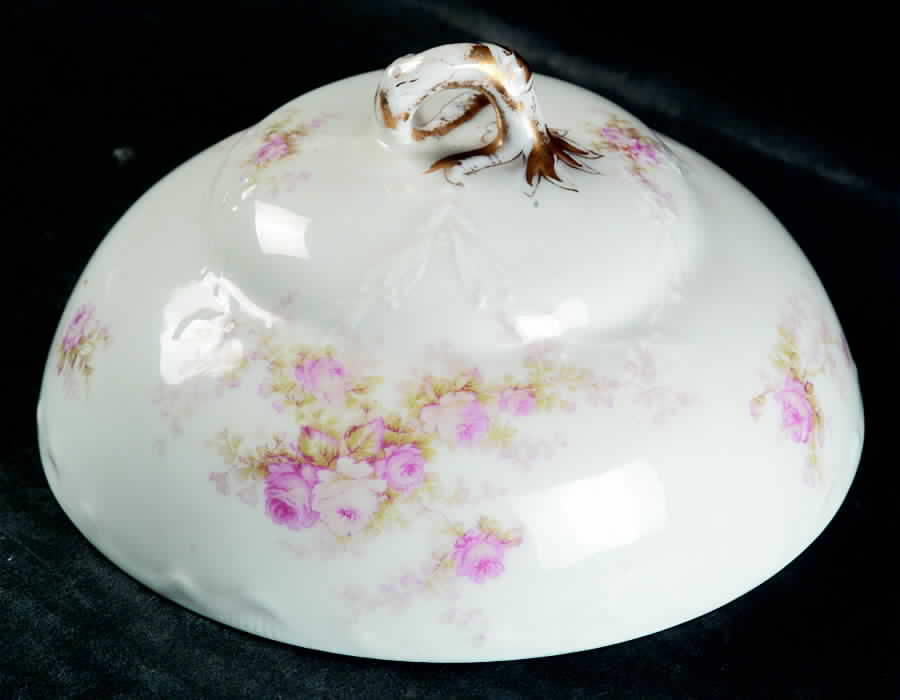 Schleiger 456k Lid for Round Butter by Haviland-1