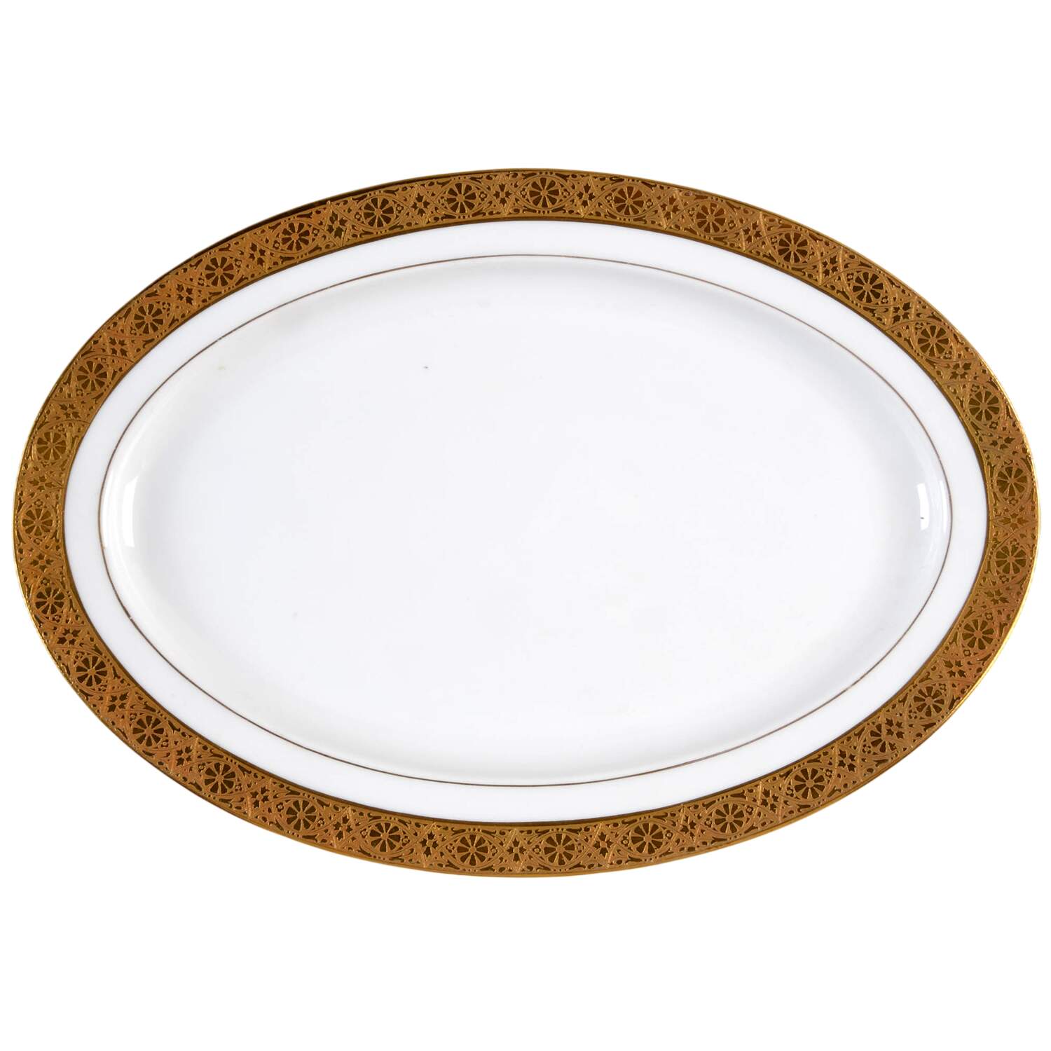 HUT711 12" Oval Serving Platter by Hutschenreuther-1
