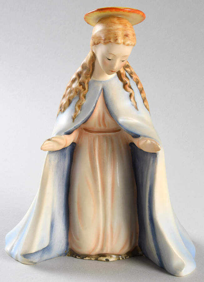 Nativity-Colored Tm2-Mary - No Box by M.I. Hummel-1