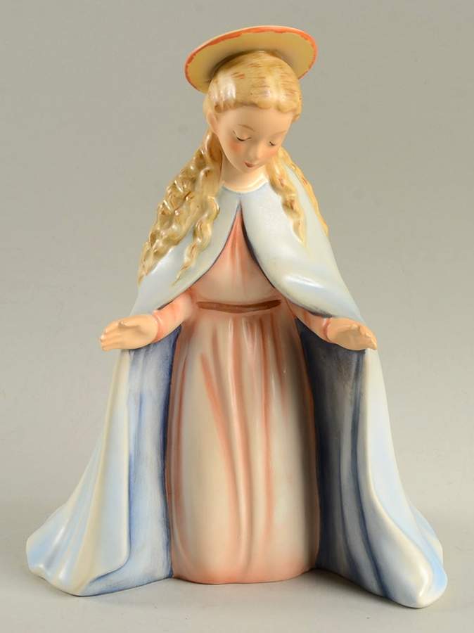 Nativity-Colored Tm7-Mary - Boxed by M.I. Hummel-1