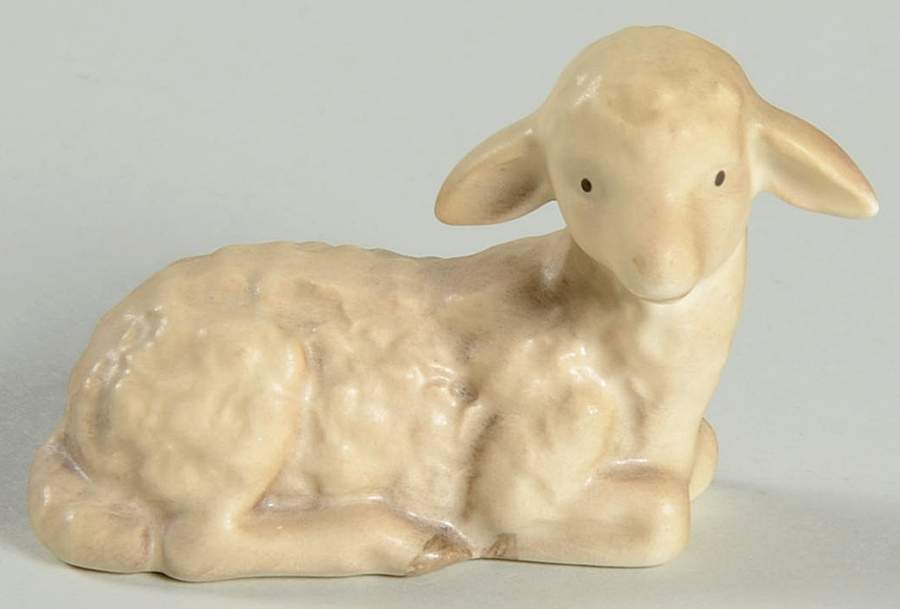 Nativity-Colored Tm6-Lamb - No Box by M.I. Hummel-1