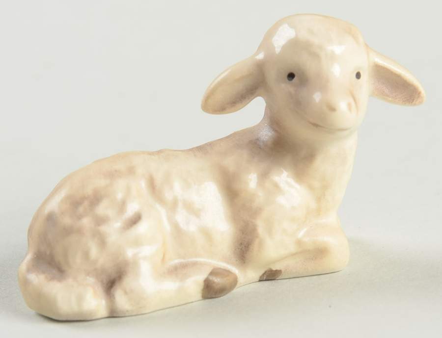 Nativity-Colored Tm6-Lamb - Boxed by M.I. Hummel-1