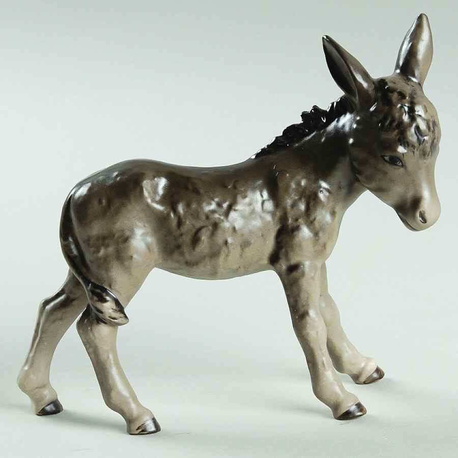 Nativity-Colored Tm4-Donkey - No Box by M.I. Hummel-1
