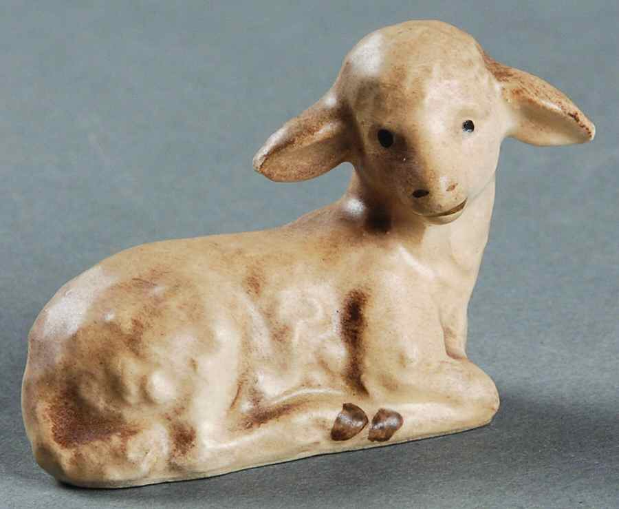 Nativity-Colored Tm2-Lamb - Boxed by M.I. Hummel-1