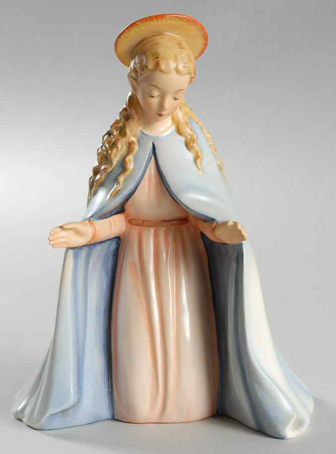 Nativity-Colored Tm6-Mary - Boxed by M.I. Hummel-1