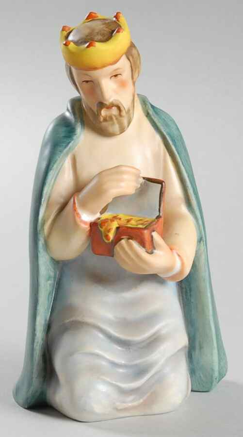Nativity-Colored Tm6-King With Box - Boxed by M.I. Hummel-1