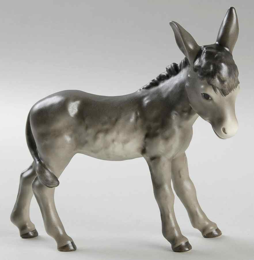 Nativity-Colored Tm7-Donkey - No Box by M.I. Hummel-1