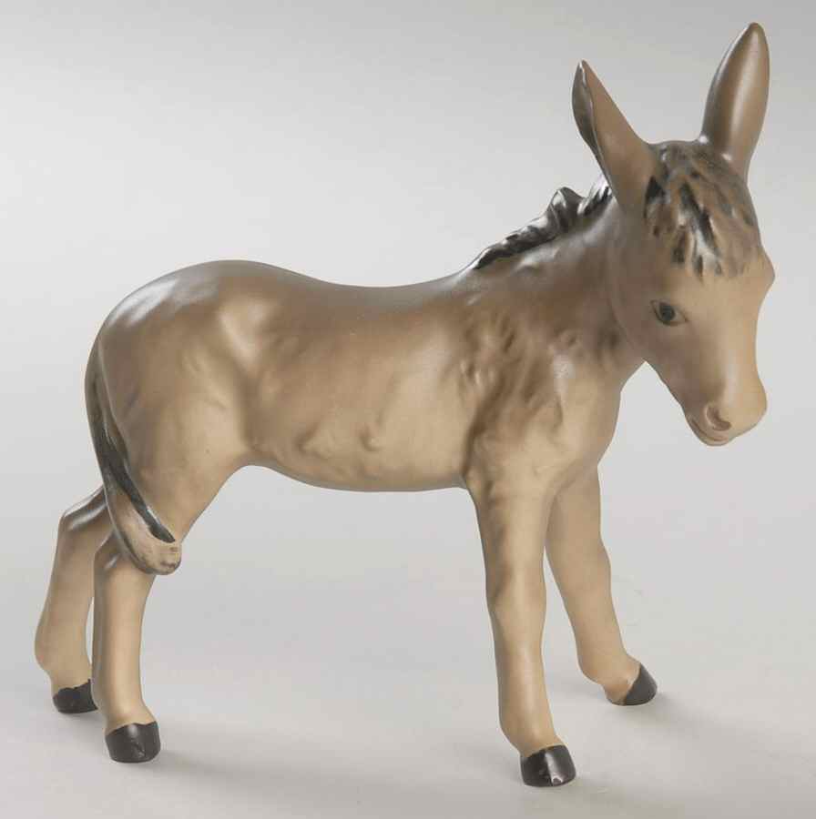 Nativity-Colored Tm3-Donkey - Boxed by M.I. Hummel-1