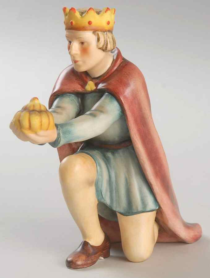 Nativity-Colored Tm3-King Kneeling - No Box by M.I. Hummel-1