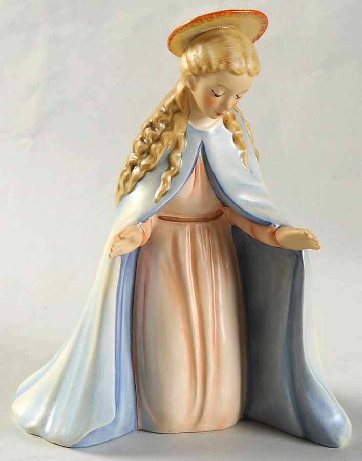 Nativity-Colored Tm5-Mary - No Box by M.I. Hummel-1