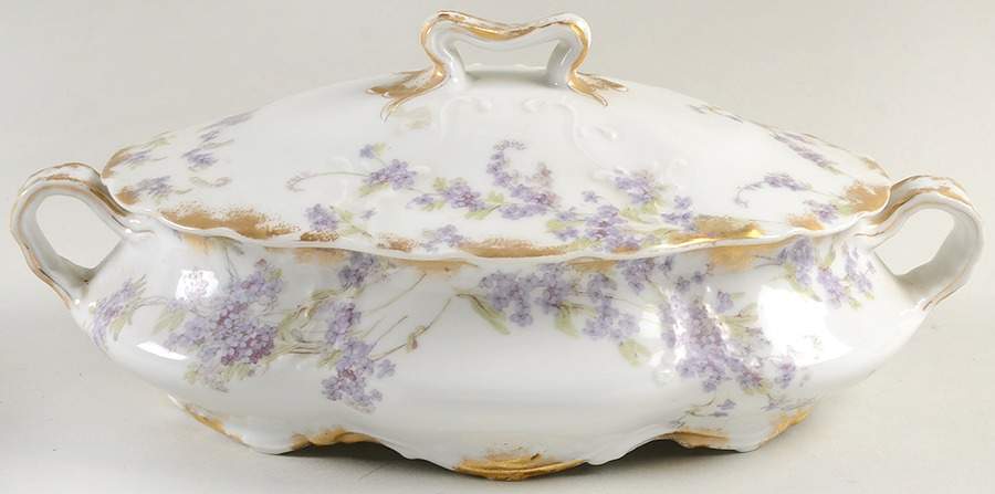 Schleiger 263 Oval Covered Vegetable by Haviland-1