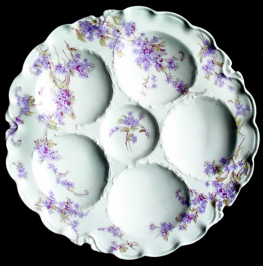 Schleiger 263 Oyster Plate by Haviland-1