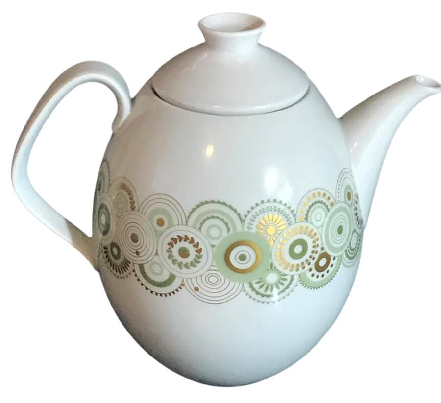 Orbis Coffee Pot & Lid by Hutschenreuther-1