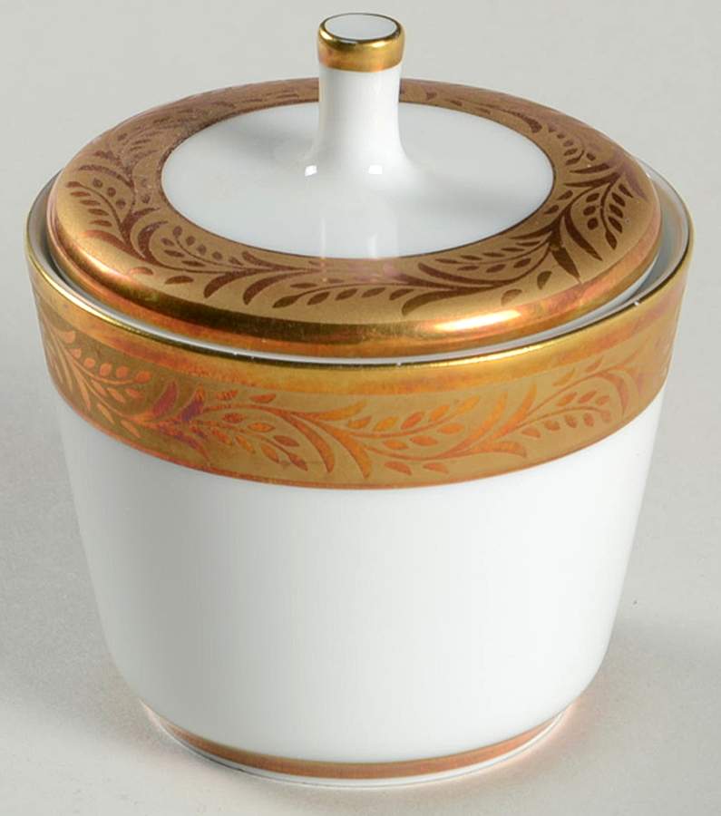 Furstenkrone Sugar Bowl & Lid by Hutschenreuther-1