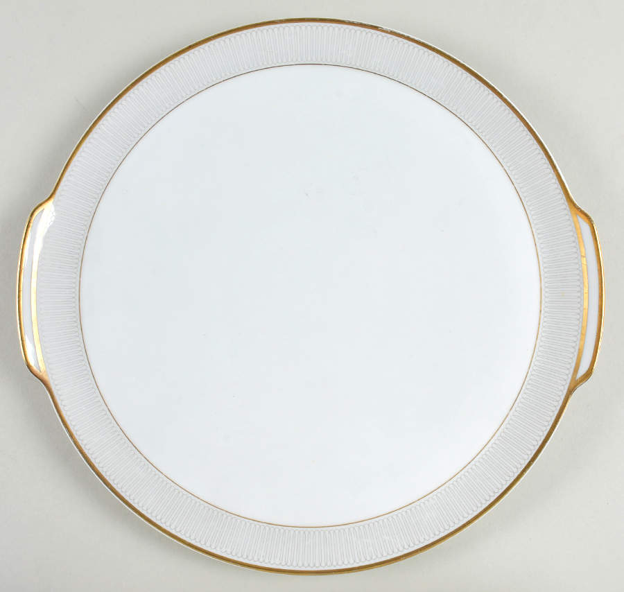 Prinzess Handled Cake Plate by Hutschenreuther-1