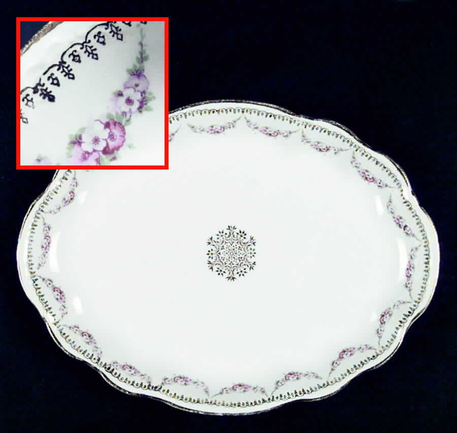 HLC989 13" Oval Serving Platter by Homer Laughlin -1