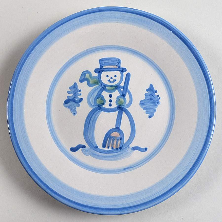 Christmas Luncheon Plate by M A Hadley-1