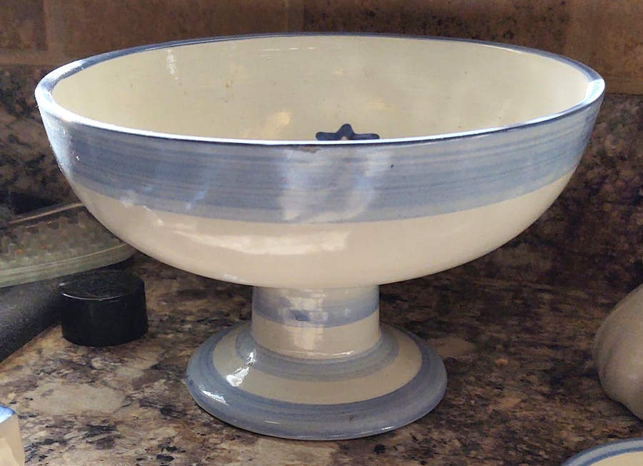 Christmas Round Compote (Height X Width) by M A Hadley-1