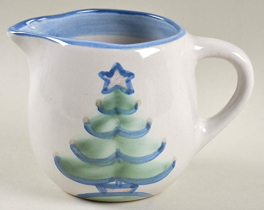 Christmas Oversize Creamer by M A Hadley-1