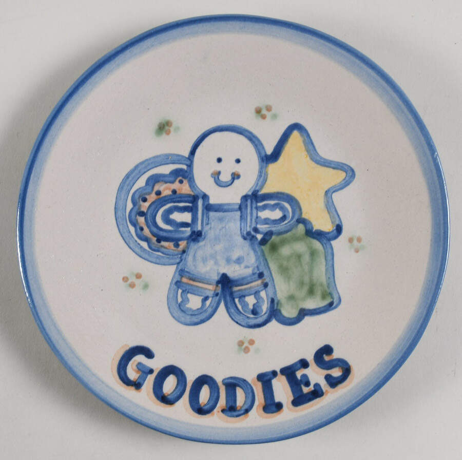 Christmas Cookie Plate by M A Hadley-1