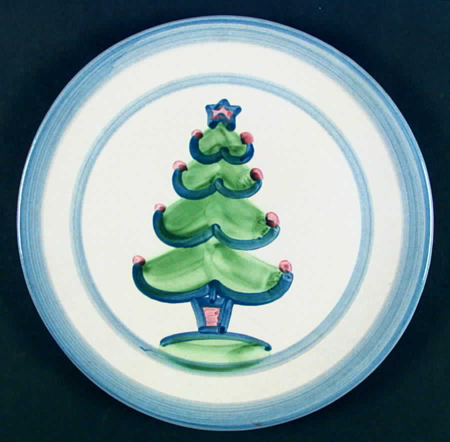 Christmas Dinner Plate by M A Hadley-1